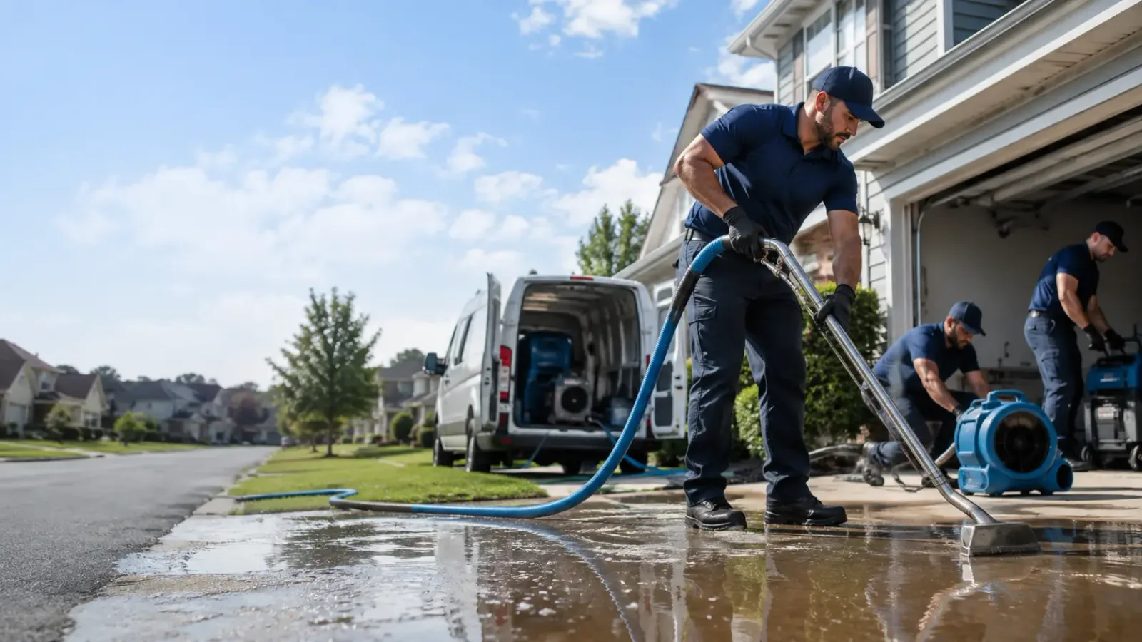 Flood Damage Restoration in De Tour Village, MI